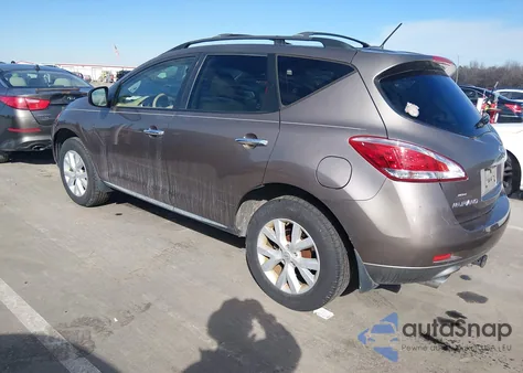2012 Nissan Murano Sv из США, поврежденный, VIN JN8AZ1MU5CW119570